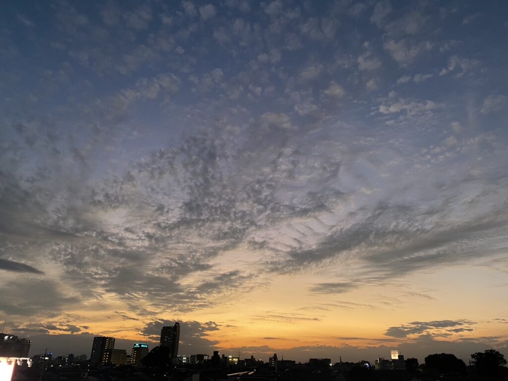 夕焼け空