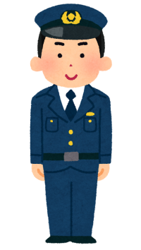 警察官のイラスト